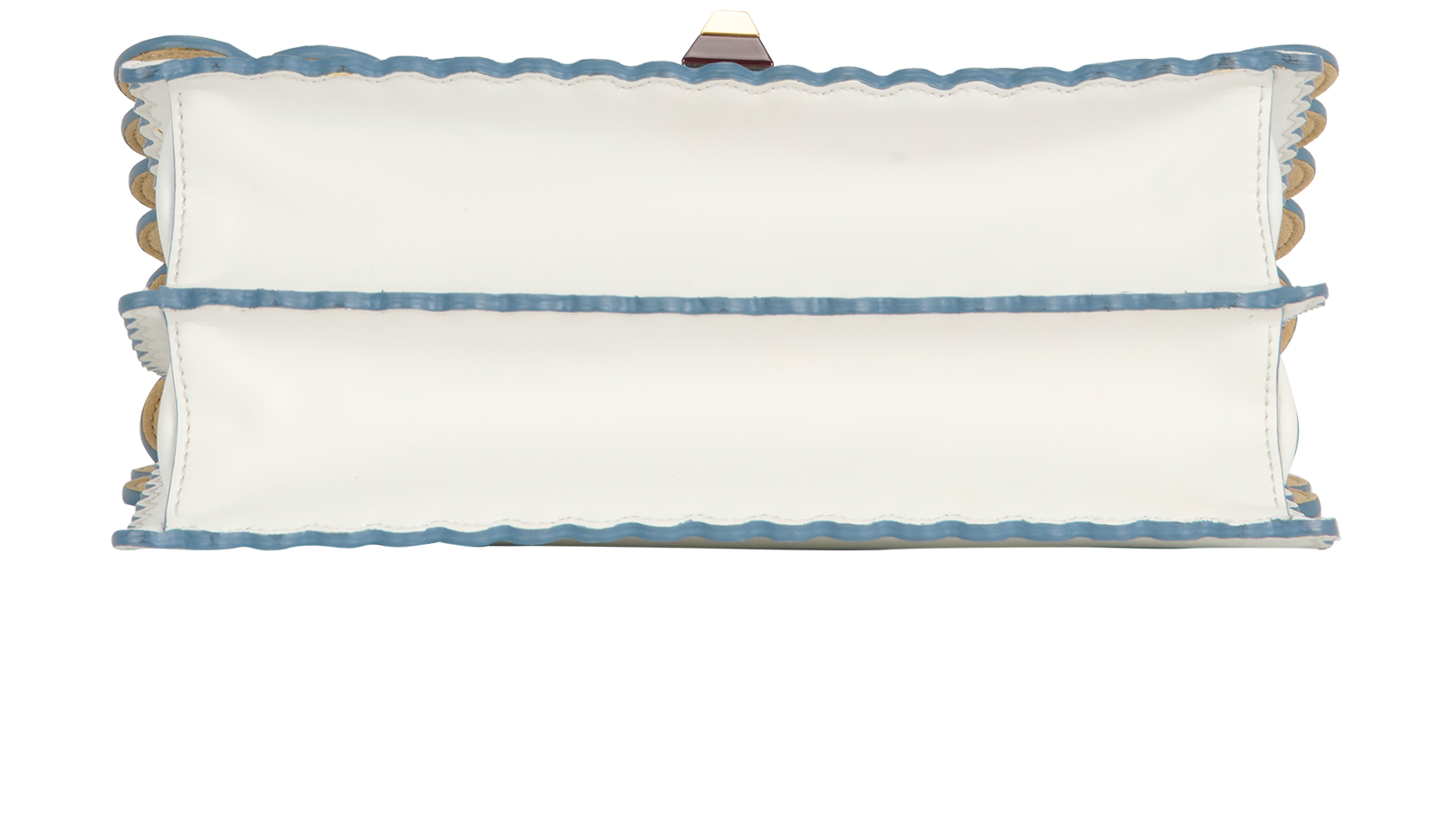 Kan I Shoulder Bag, &pound;495, Handbags, White, Leather, Top view